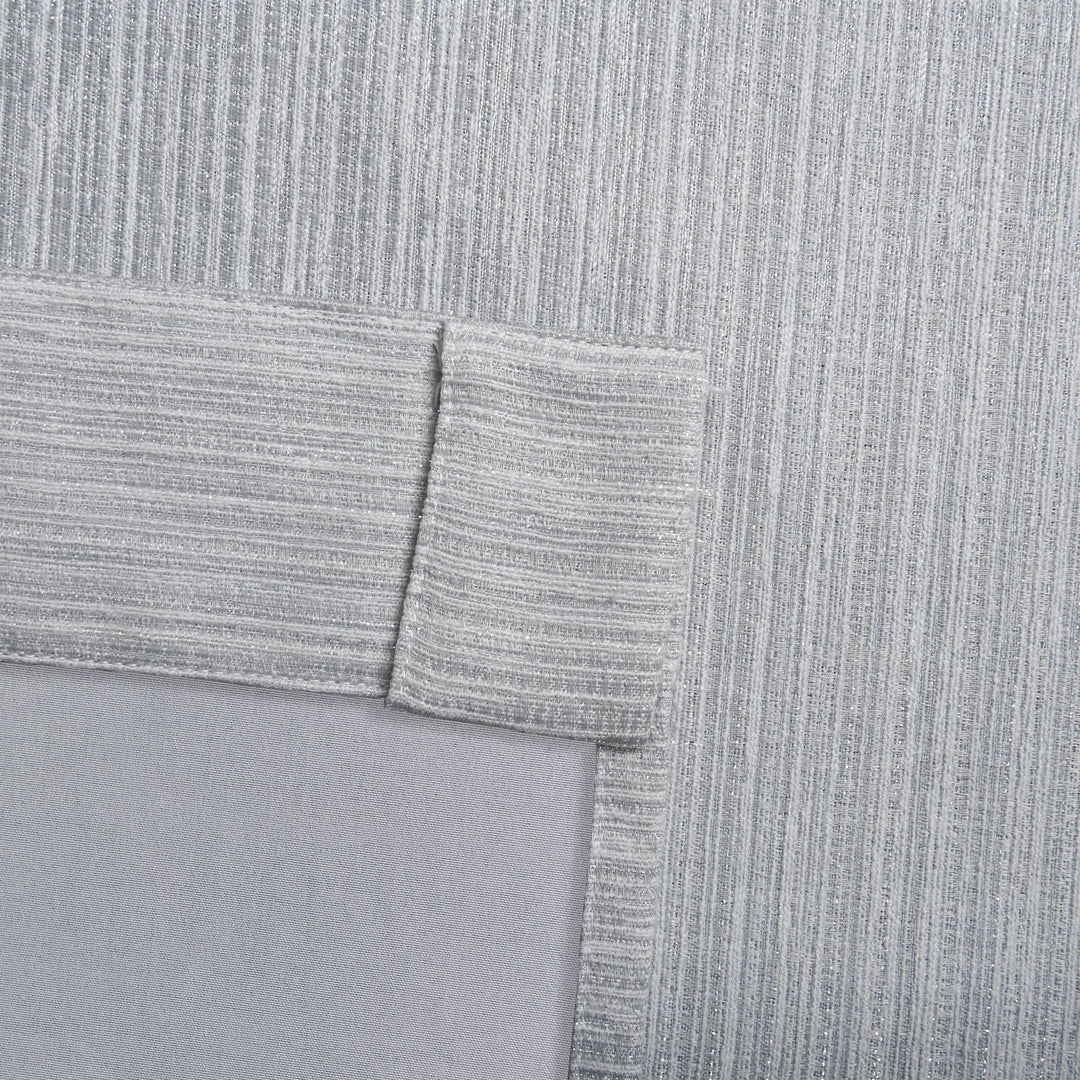 Swenson Textured Lined Blackout Curtain, 1 Panel - PoshBlu